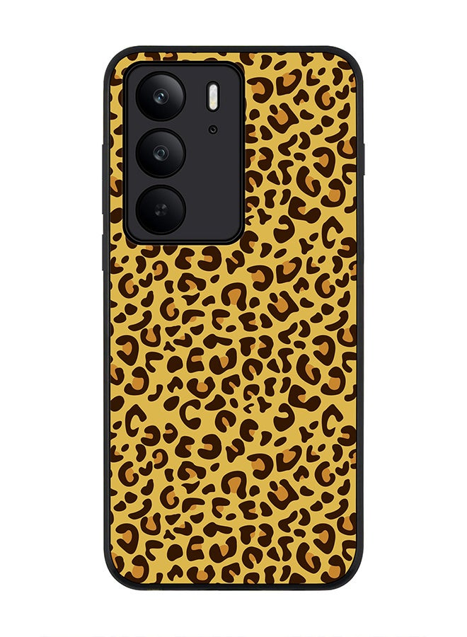 Stylizedd For Realme C75x / C75 4G Case,Slim fit Camera Protection, Shockproof Thin Phone cover  - Leopard Skin Print - Image 1